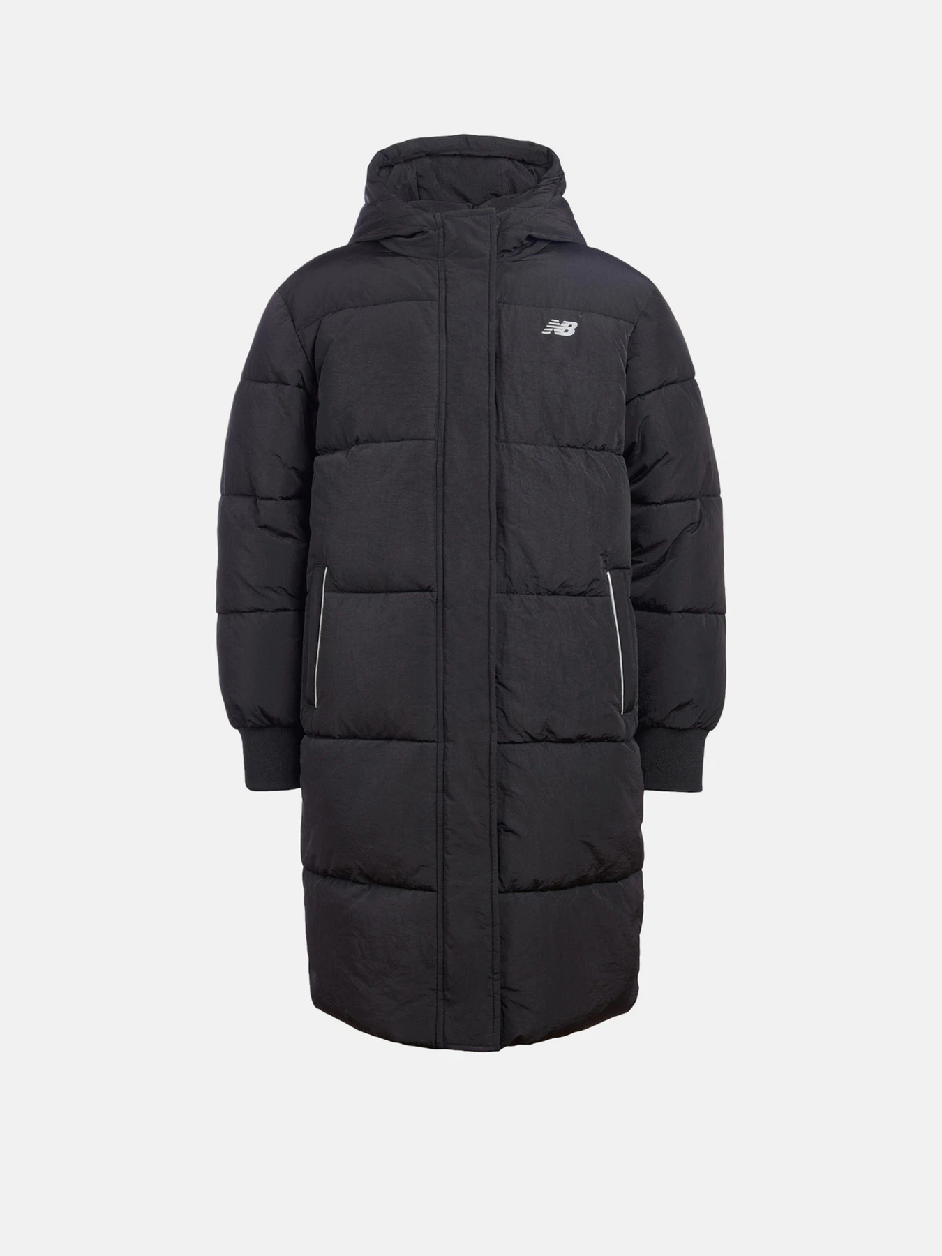 Куртки и дубленки New Balance Longline Puffa модель LAKG0024BK Куртки и дубленки New Balance Longline Puffa модель LAKG0024BK Фото