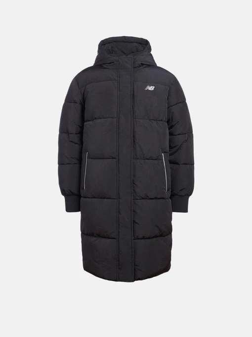 Куртки та дублянки New Balance Longline Puffa модель LAKG0024BK Фото