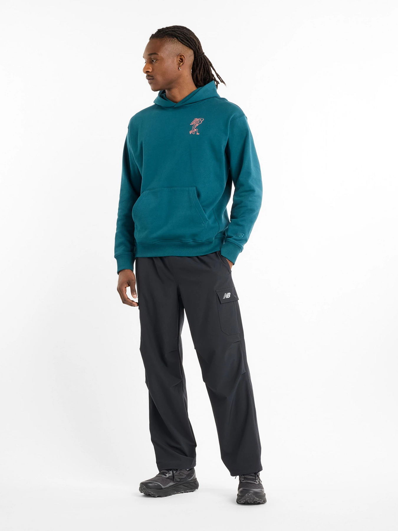 Худи и свитшоты New Balance модель MT51979DOE Фото