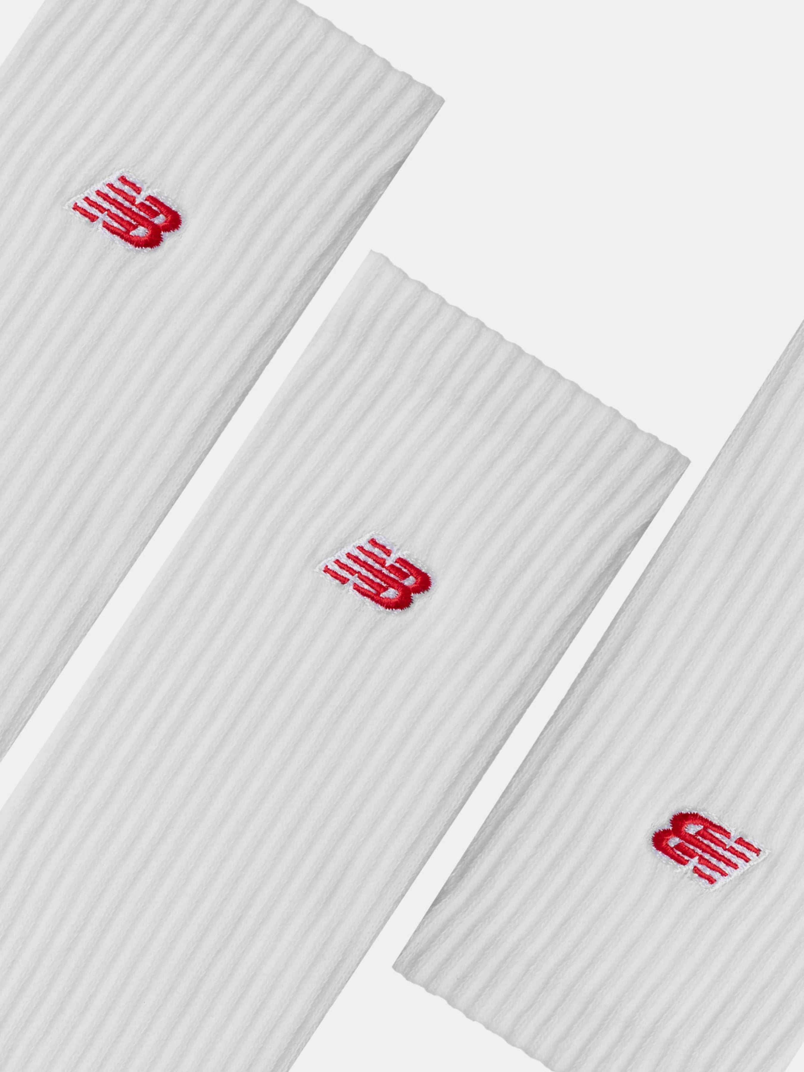 New Balance Patch Logo Crew колір білий фото 3