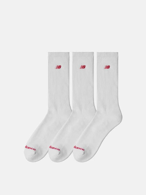 New Balance Patch Logo Crew колір білий фото 2