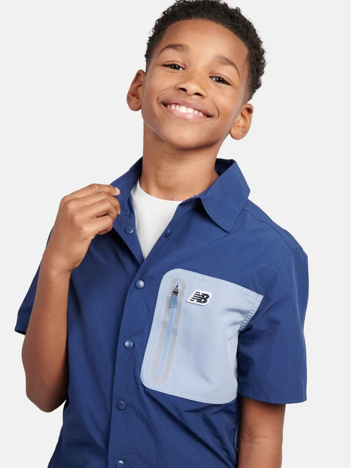 Дитяча Сорочка повсякденна New Balance Premium Shirt фото 2