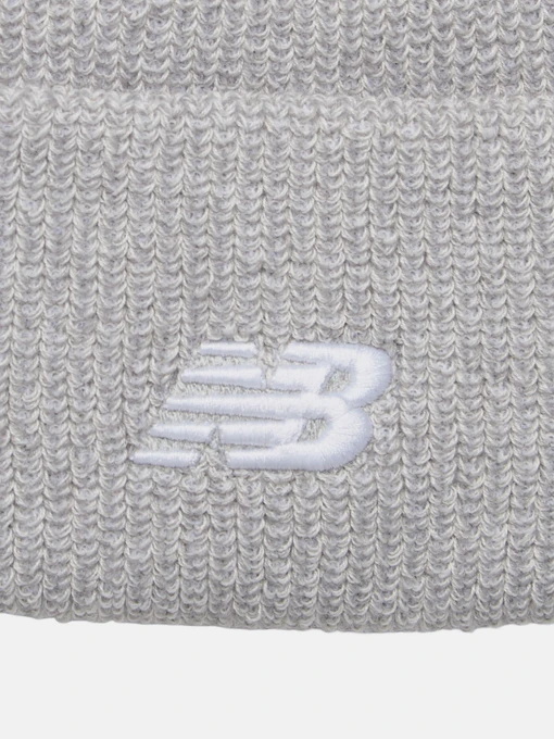 New Balance Шапка колір сірий фото 3