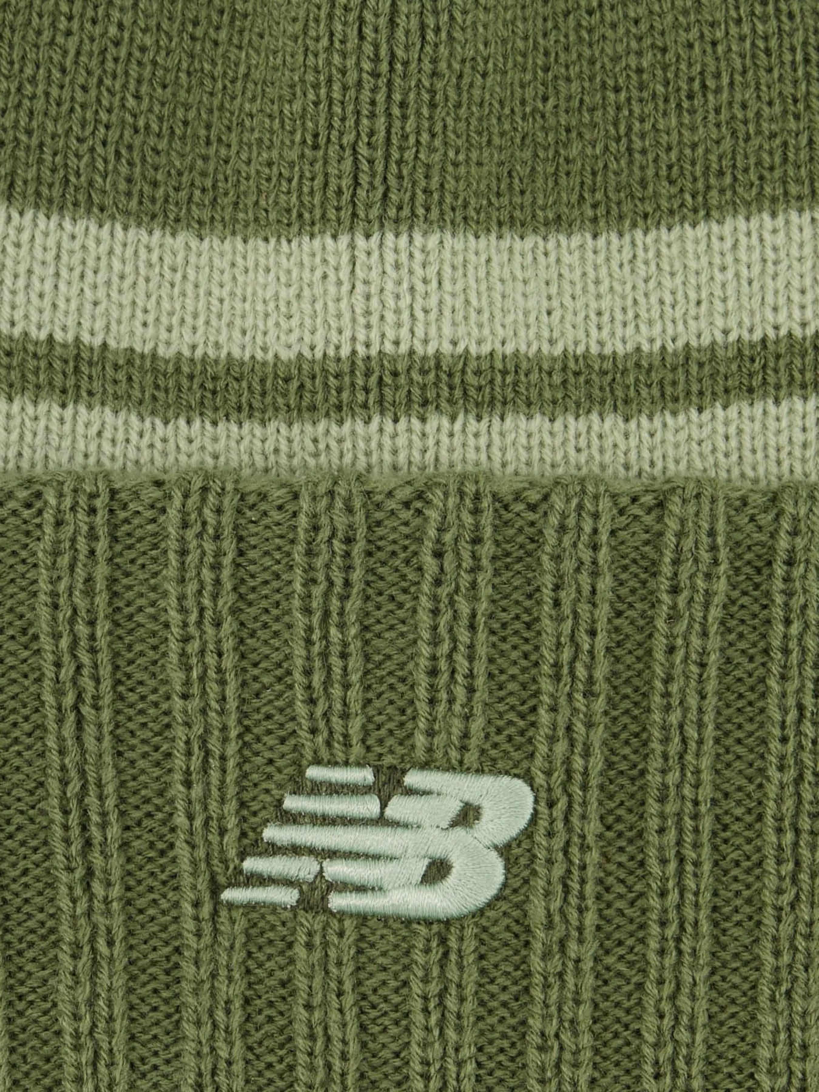 New Balance Шапка колір зелений фото 3