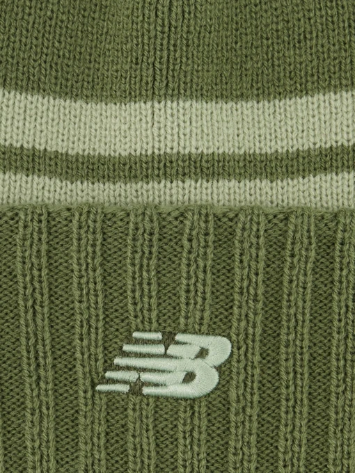 New Balance Шапка колір зелений фото 3