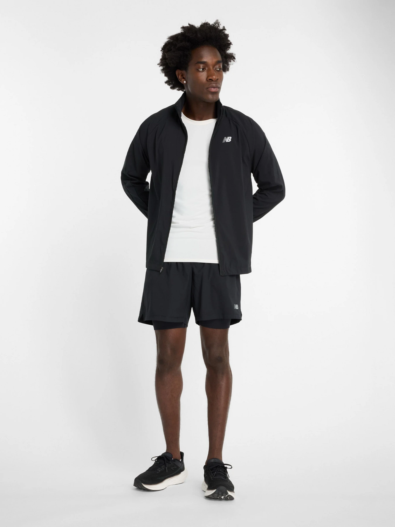 Шорты New Balance модель MS41288BK Фото