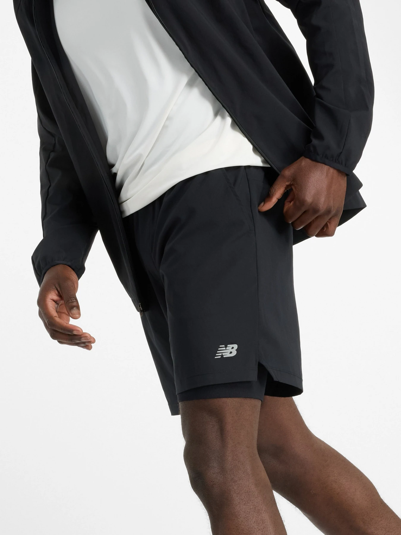 Шорты New Balance модель MS41288BK Фото