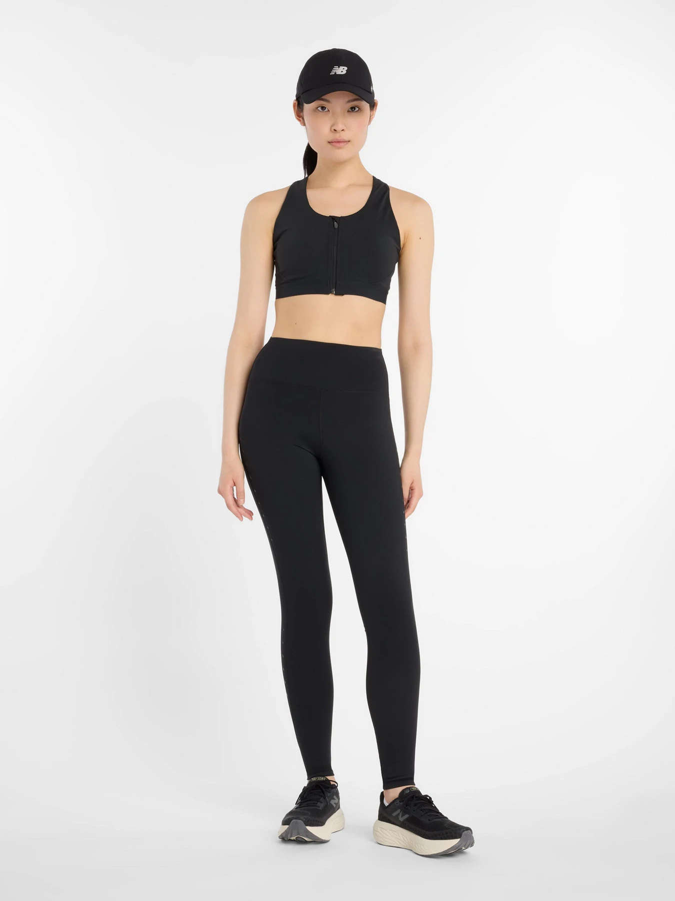 Штани New Balance Athletics Reflective Heat Legging 27" модель WP53258BK Фото