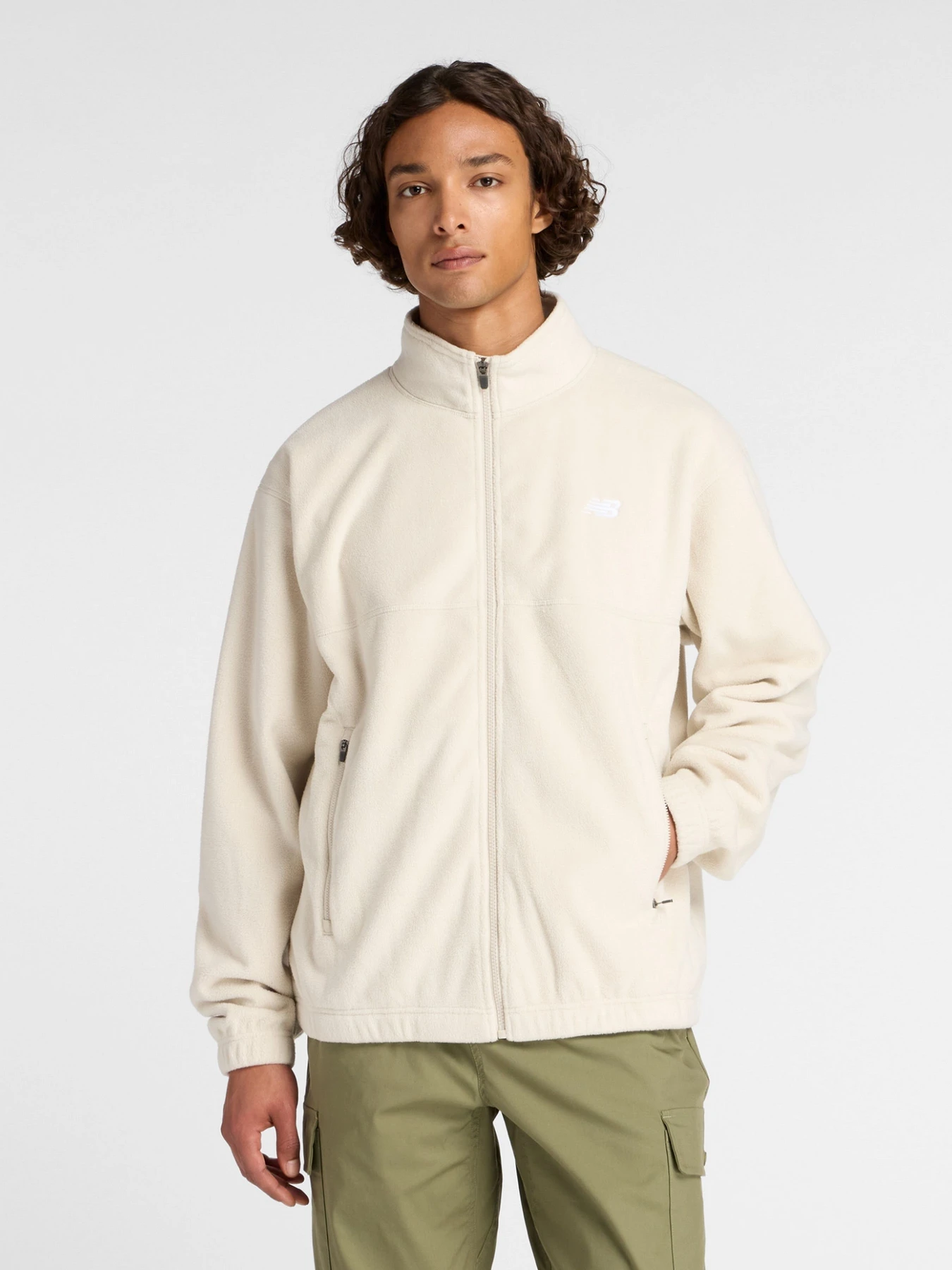 Куртки та дублянки New Balance Polar Fleece модель MJ53507TWF Куртки та дублянки New Balance Polar Fleece модель MJ53507TWF Фото