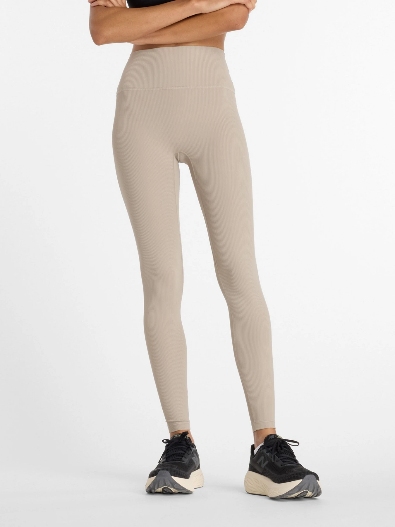 Брюки New Balance Ribbed High Rise модель WP53152ADS Брюки New Balance Ribbed High Rise модель WP53152ADS Фото