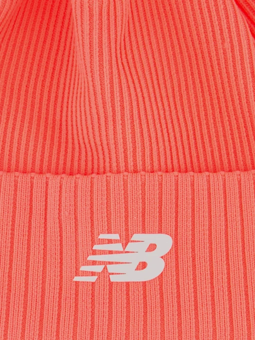 New Balance Шапка колір червоний фото 3