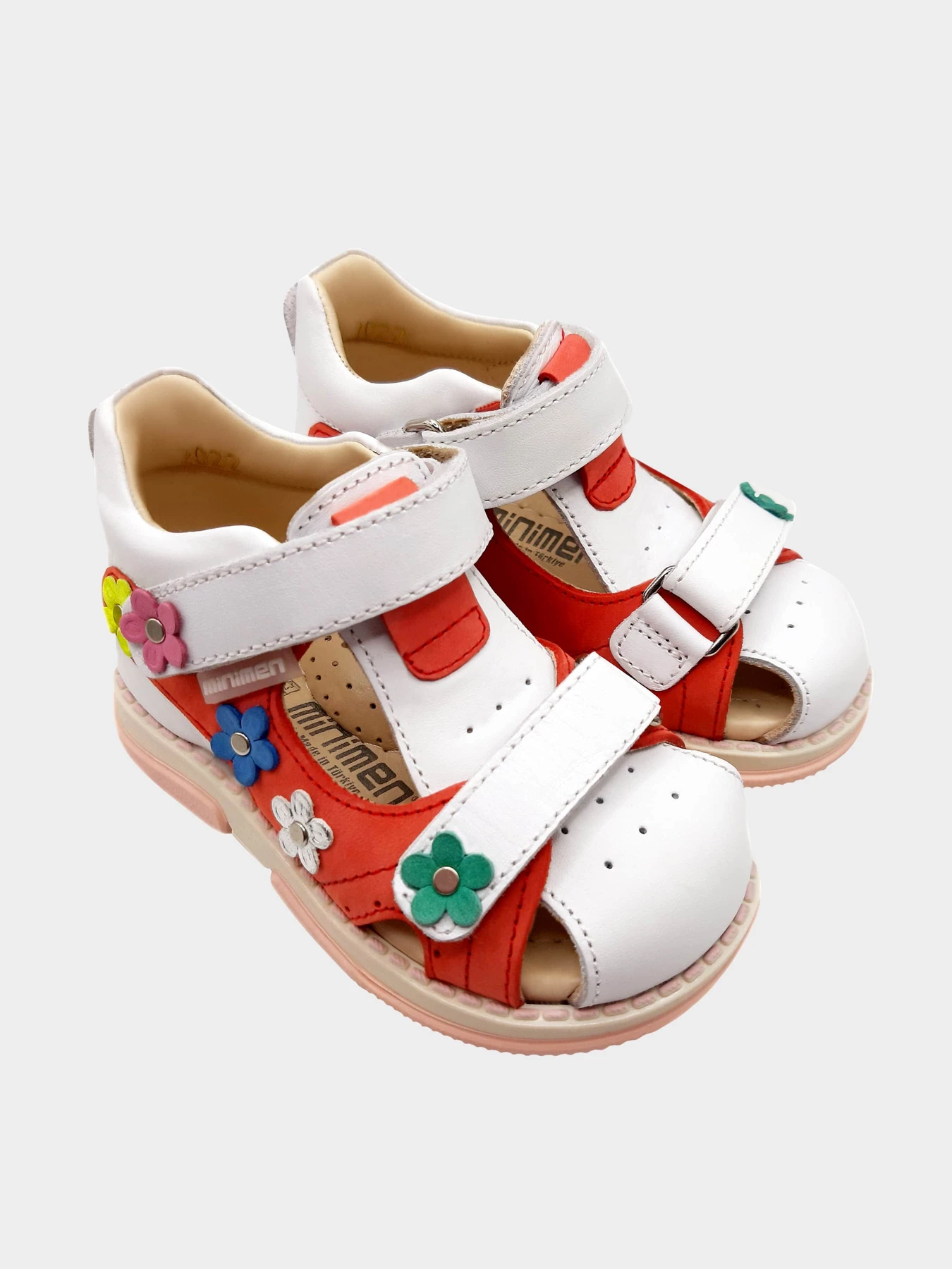 Сандалії Minimen модель 14white Сандалії Minimen модель 14white Фото