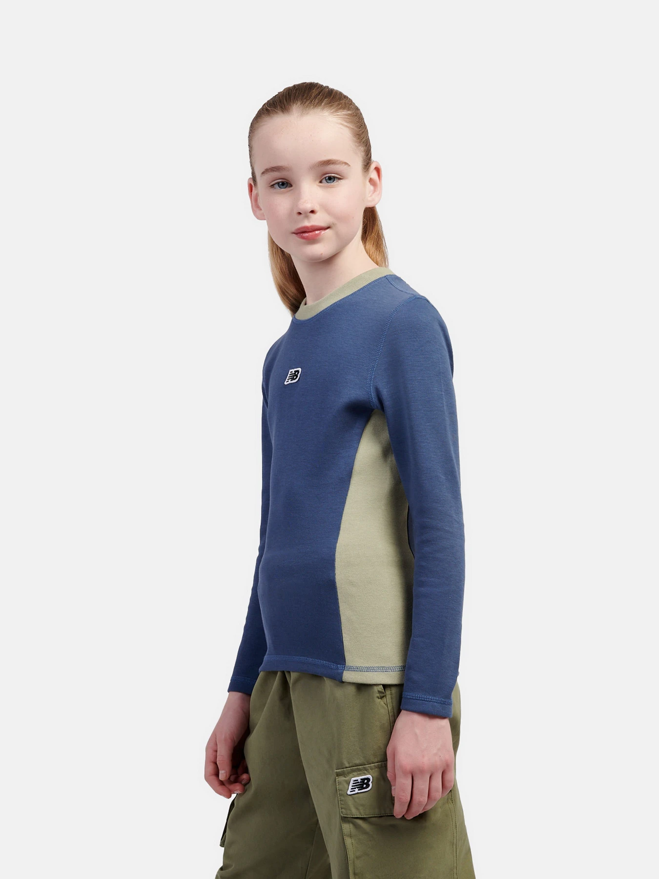 Худи и свитшоты New Balance Premium LS Tee модель LAKG0201VTI Фото