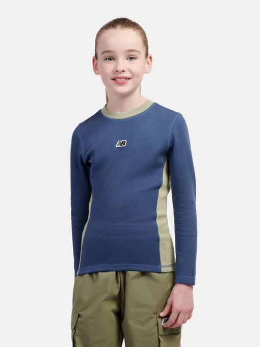Худі та світшоти New Balance Premium LS Tee модель LAKG0201VTI Фото