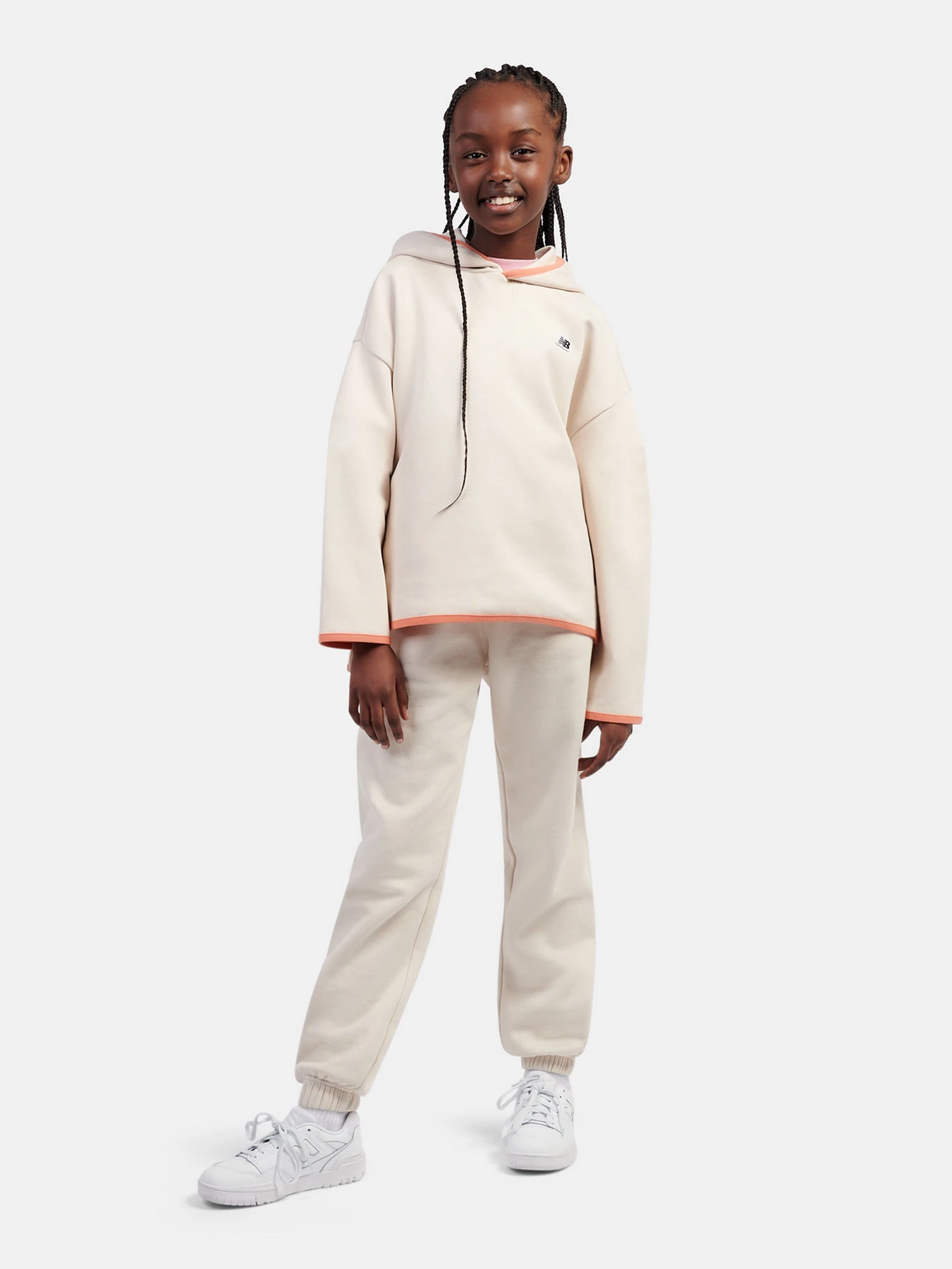 Худи и свитшоты New Balance Brush Back Small Logo Full Zip модель LAKG0210BIS Фото