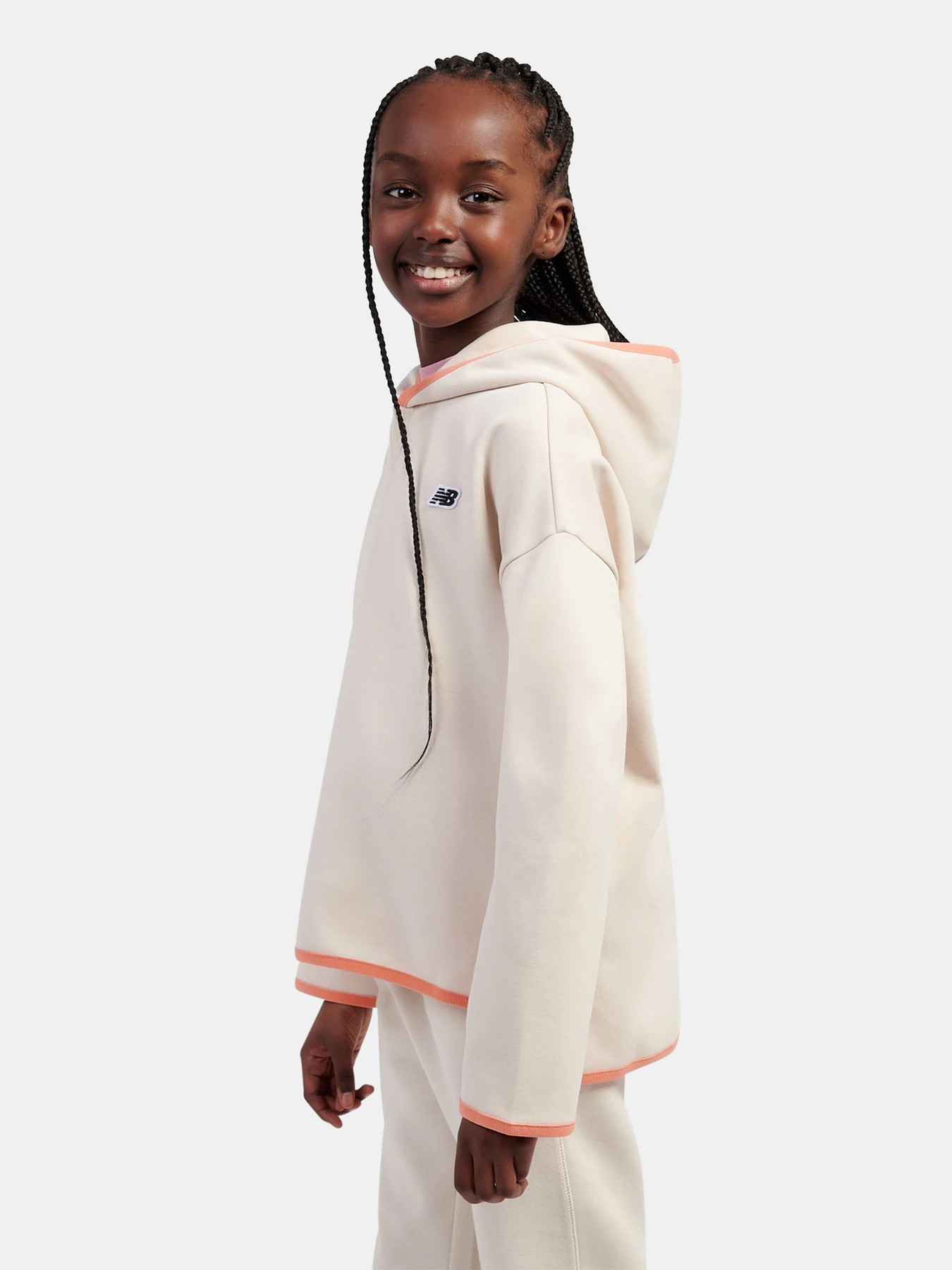 Худи и свитшоты New Balance Brush Back Small Logo Full Zip модель LAKG0210BIS Фото