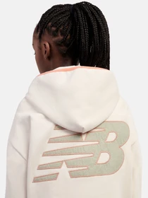 Худи и свитшоты New Balance Brush Back Small Logo Full Zip модель LAKG0210BIS Фото