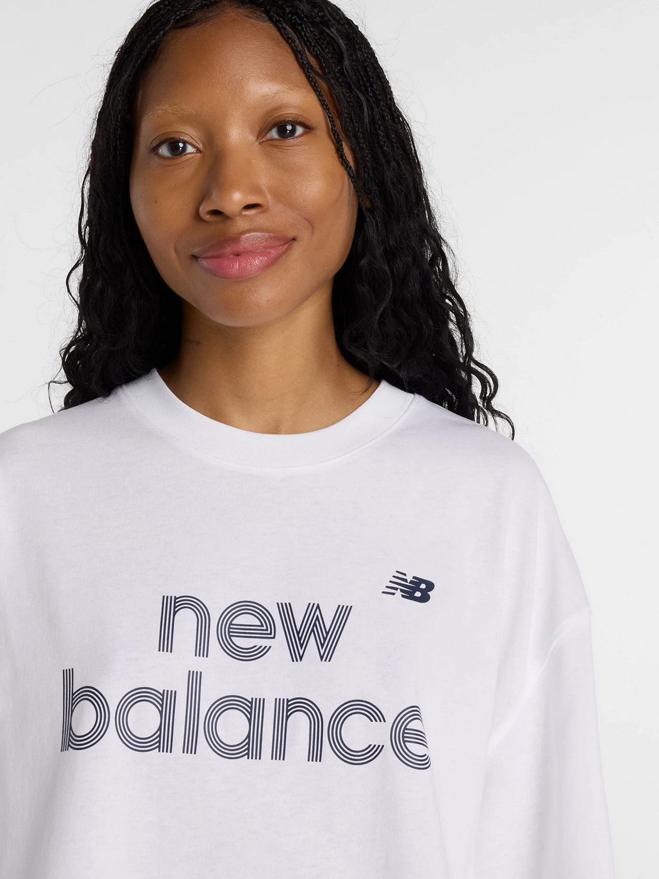 Футболки и поло New Balance модель WT61L713WT Футболки и поло New Balance модель WT61L713WT Фото