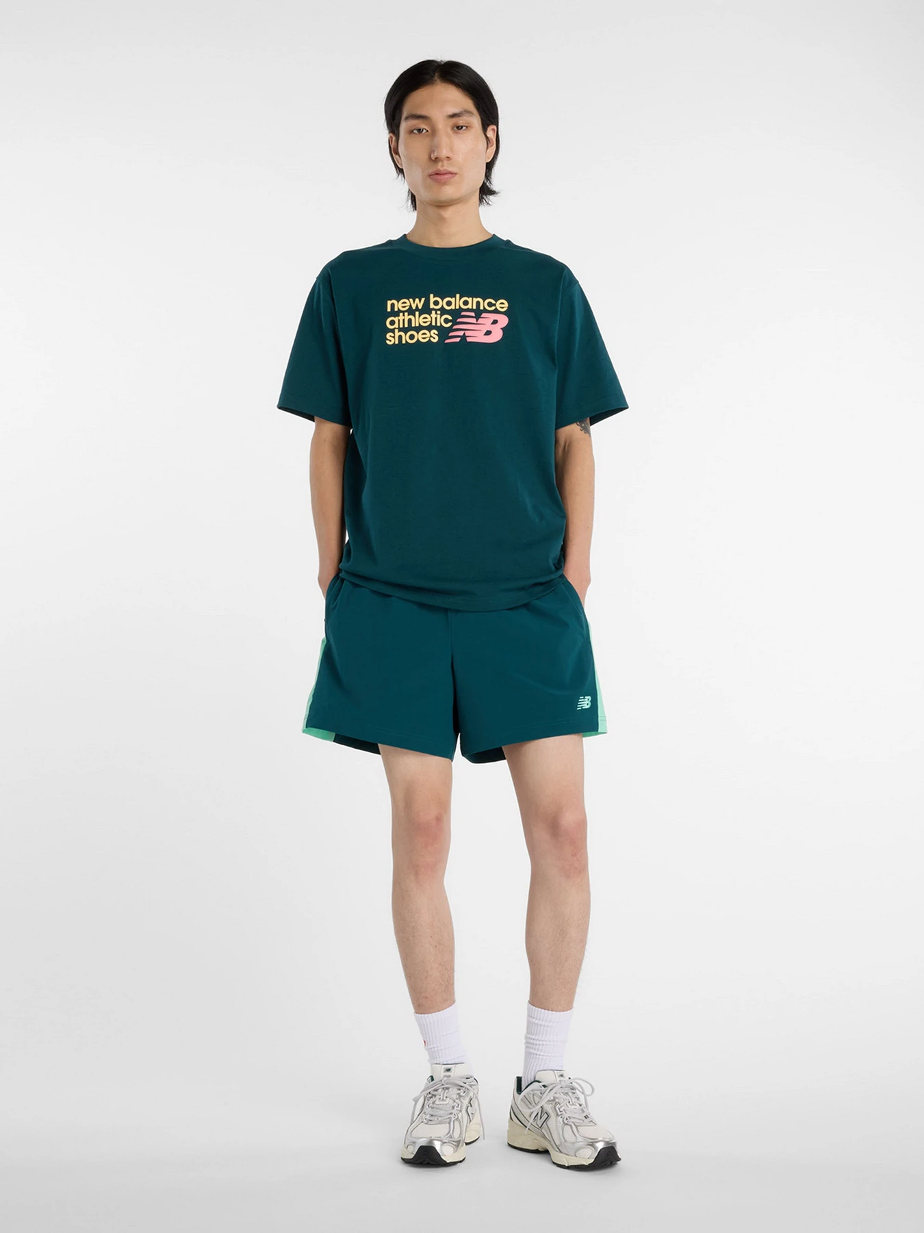 Футболки и поло New Balance модель MT51900AAV Футболки и поло New Balance модель MT51900AAV Фото