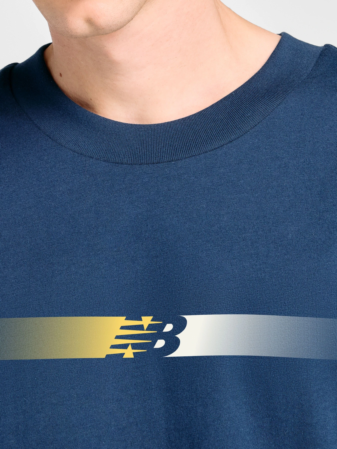 Футболки и поло New Balance Gradient модель MT61E5YZNNY Футболки и поло New Balance Gradient модель MT61E5YZNNY Фото