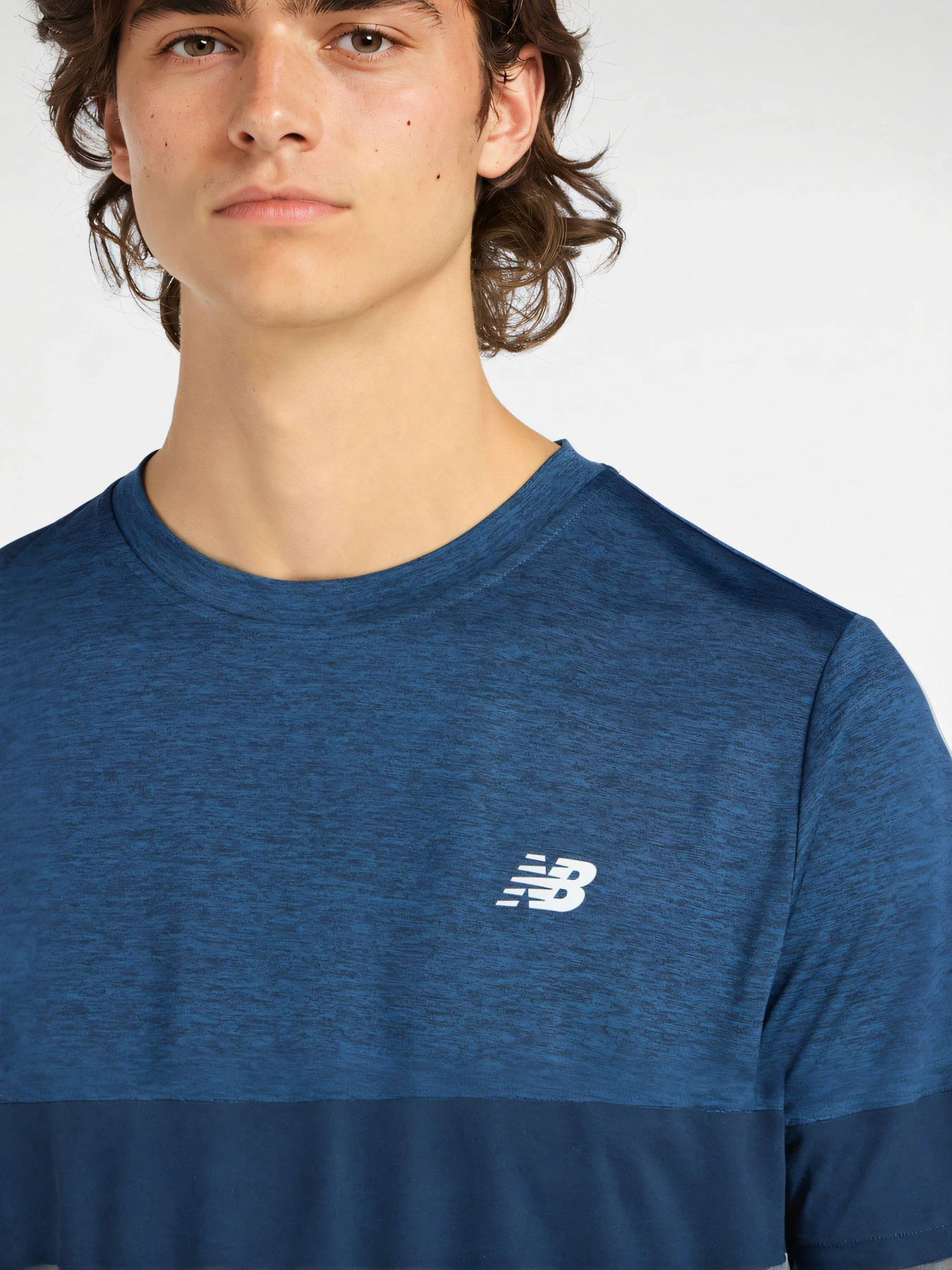 Футболки и поло New Balance модель MT61T72UNNH Футболки и поло New Balance модель MT61T72UNNH Фото