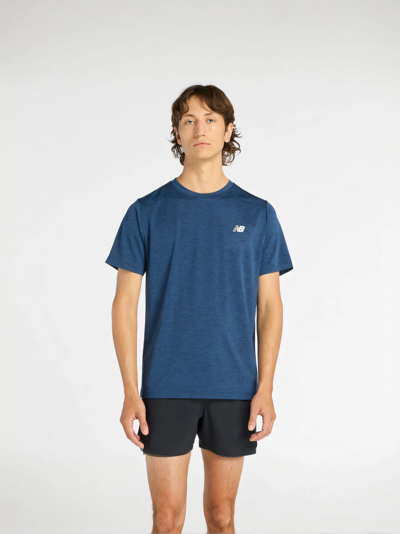 Футболки и поло New Balance модель MT61T72UNNH Футболки и поло New Balance модель MT61T72UNNH Фото
