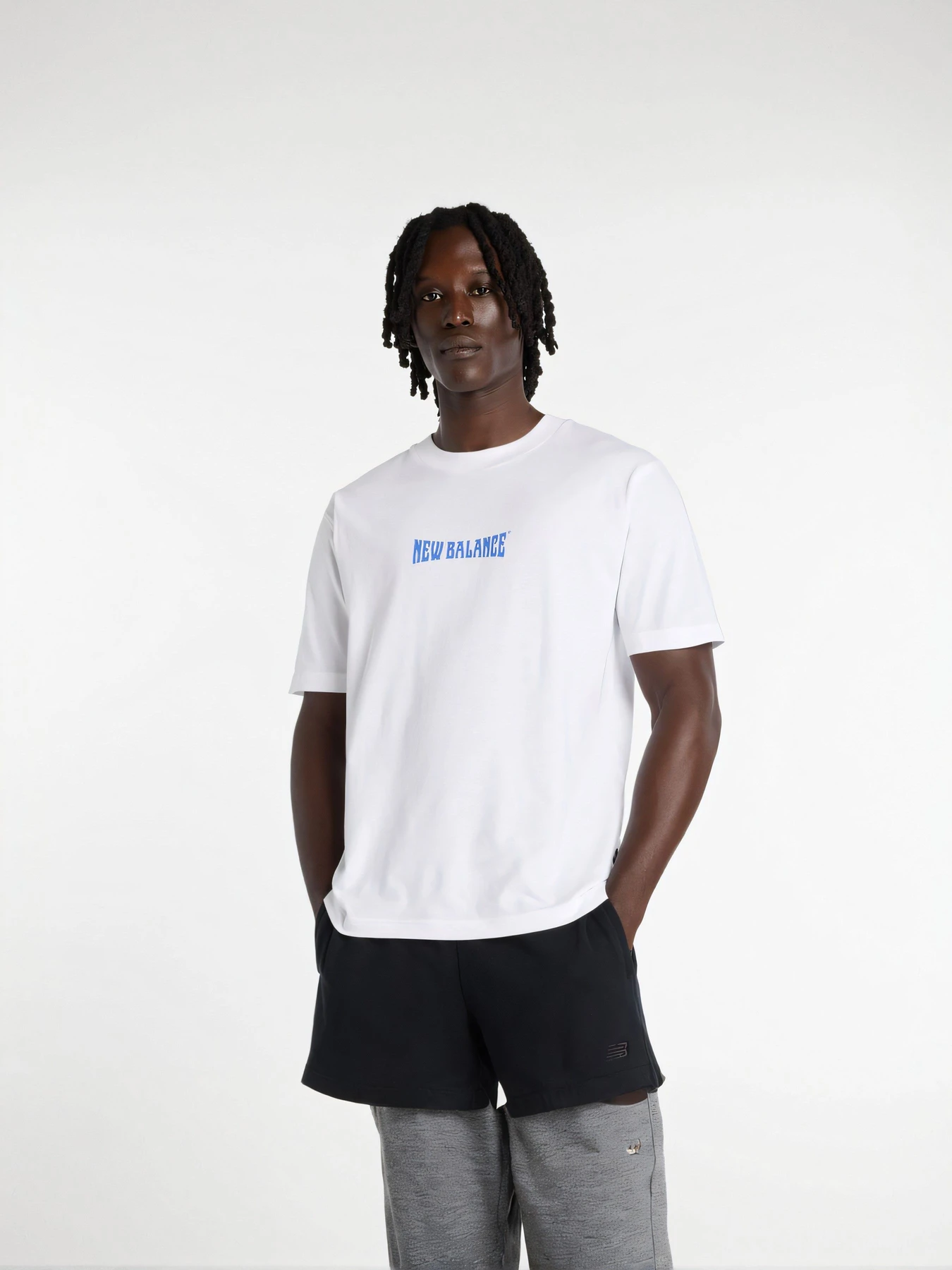 Футболки и поло New Balance модель MT61B2STWT Футболки и поло New Balance модель MT61B2STWT Фото