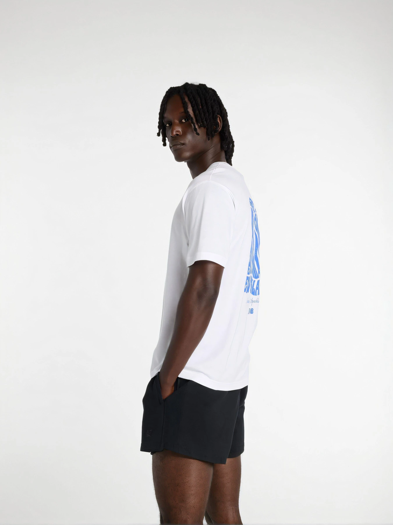 Футболки и поло New Balance модель MT61B2STWT Футболки и поло New Balance модель MT61B2STWT Фото