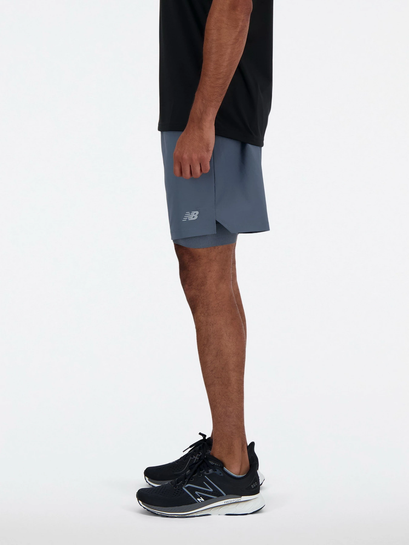 Шорты New Balance модель MS41288GT Шорты New Balance модель MS41288GT Фото