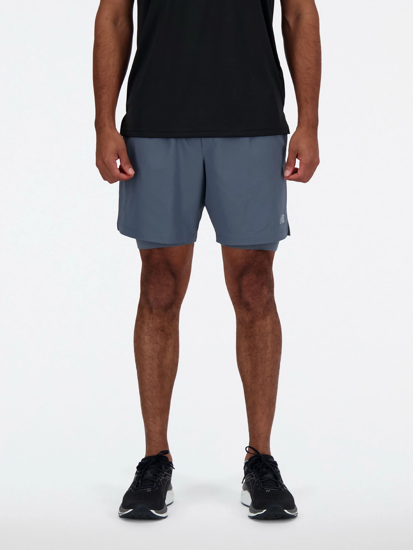 Шорты New Balance модель MS41288GT Шорты New Balance модель MS41288GT Фото