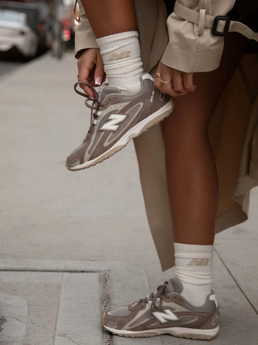 Замшеві Жіночі Кросівки повсякденні New Balance фото 3