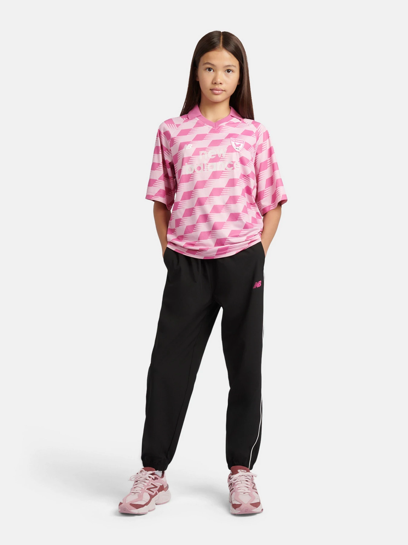 Футболки и поло New Balance Megaspeed Printed Football модель YT61W8VCLIR Фото