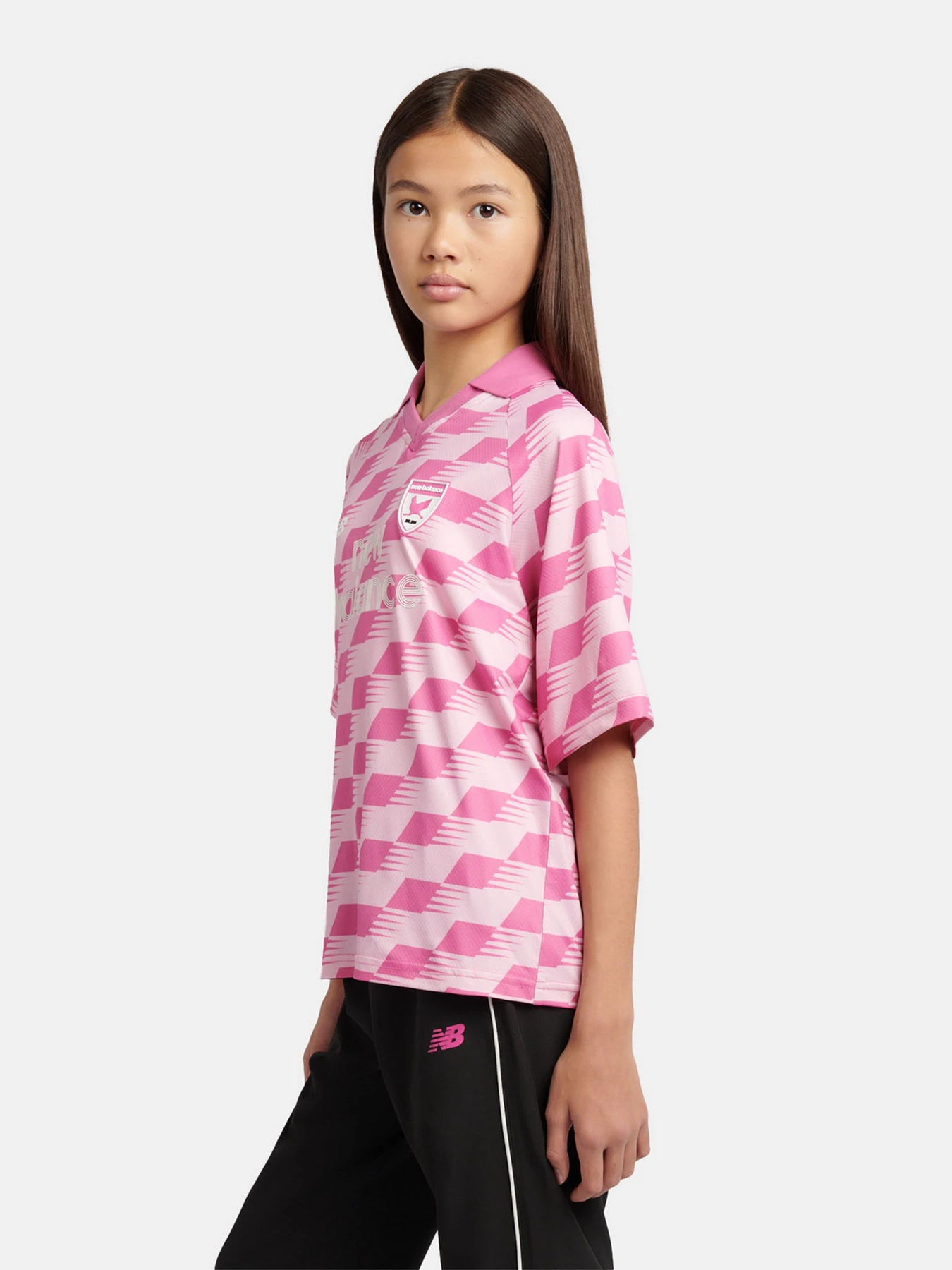Футболки и поло New Balance Megaspeed Printed Football модель YT61W8VCLIR Фото