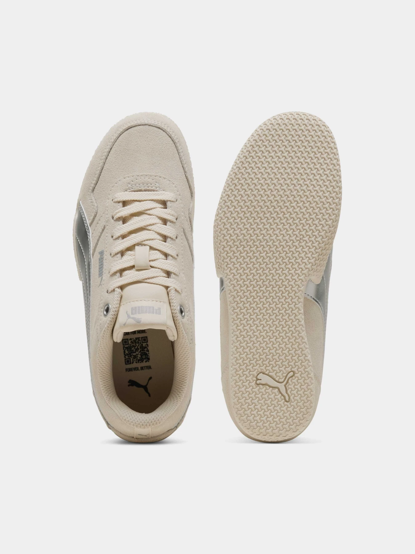 Кроссовки PUMA Bella Donna Sd Metallic Jr модель 406865 Кроссовки PUMA Bella Donna Sd Metallic Jr модель 406865 Фото