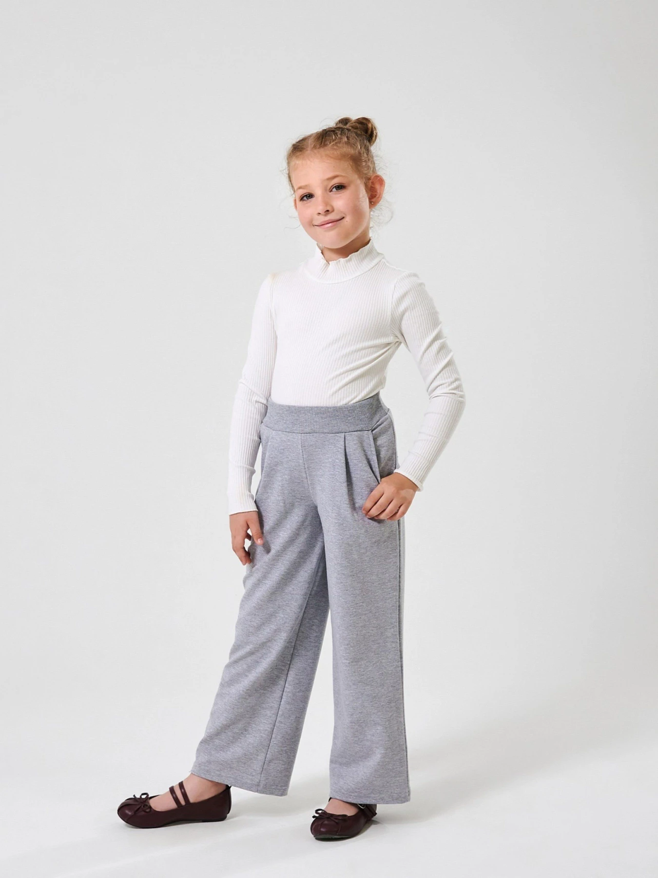Штани SMIL модель smil_115741-1-seryj-melanz Фото