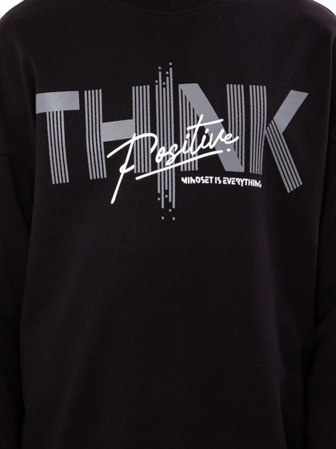 Худи и свитшоты Носи своє модель 6393-057-33-6-chornij-think Фото