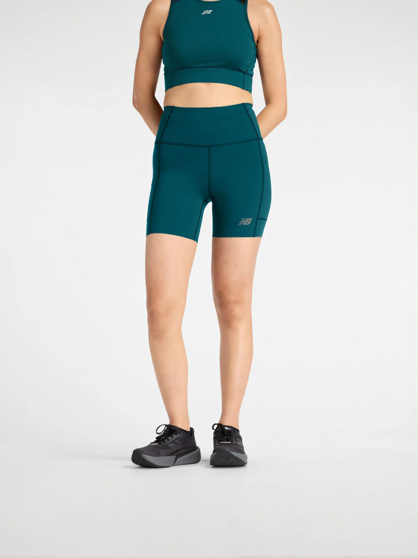 Шорты New Balance модель WB61I098AAV Шорты New Balance модель WB61I098AAV Фото