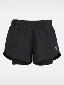 Шорты New Balance 2-in-1 Performance 3" модель WS51465BK Фото