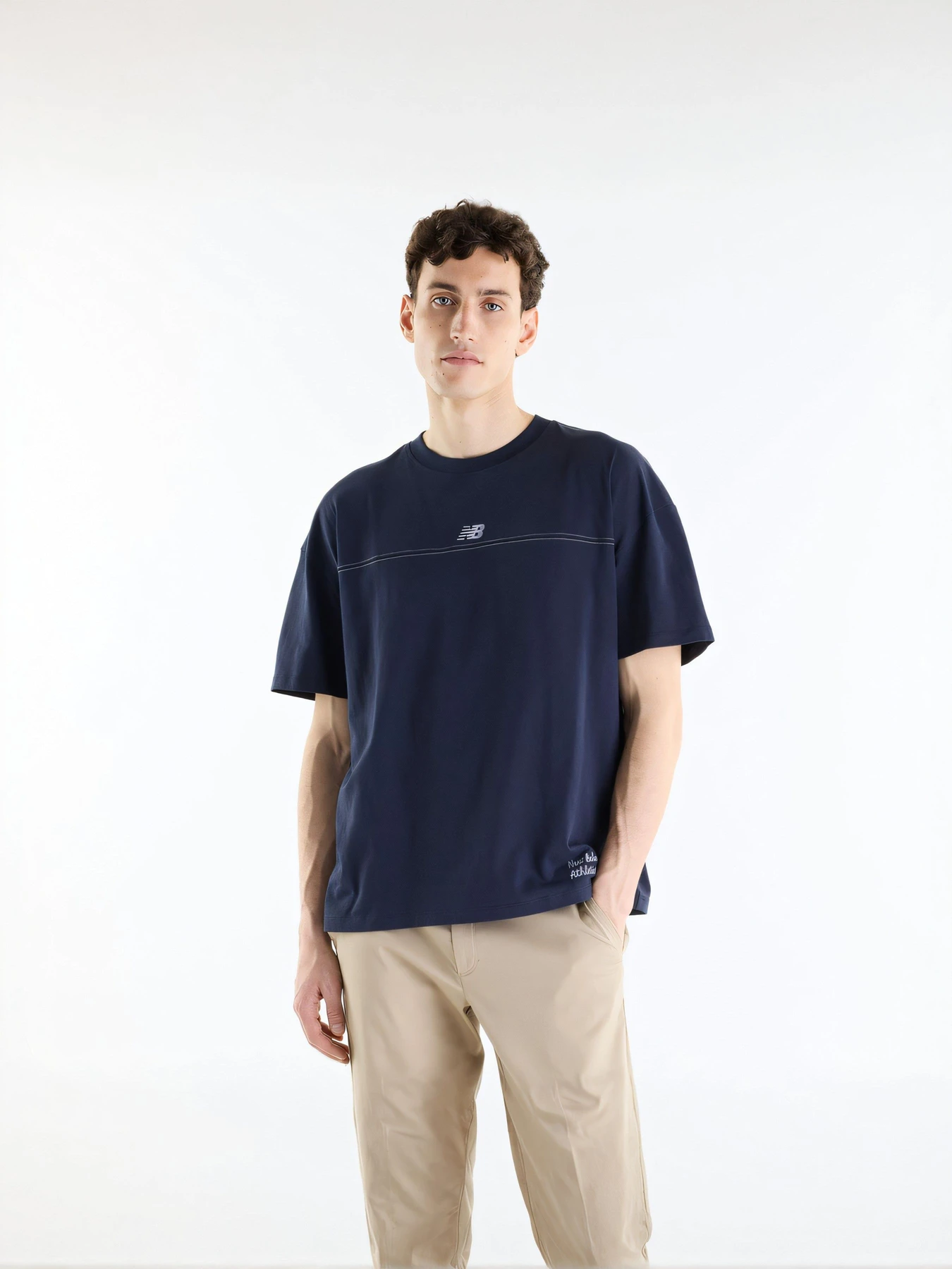 Футболки и поло New Balance модель MT62L4FVDNT Футболки и поло New Balance модель MT62L4FVDNT Фото