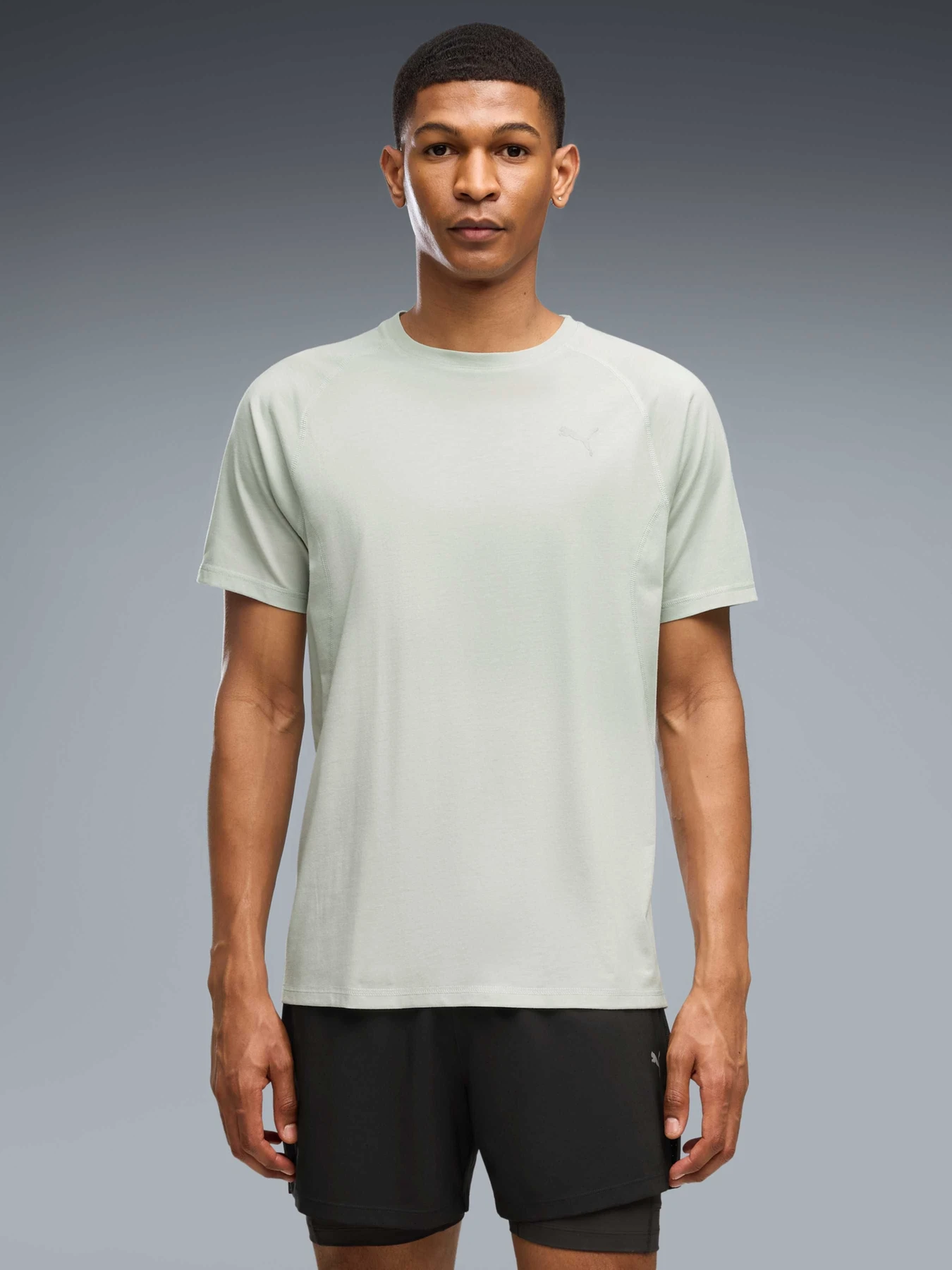 Футболки и поло PUMA Run Velocity Tee Tri-blend модель 526603 Фото