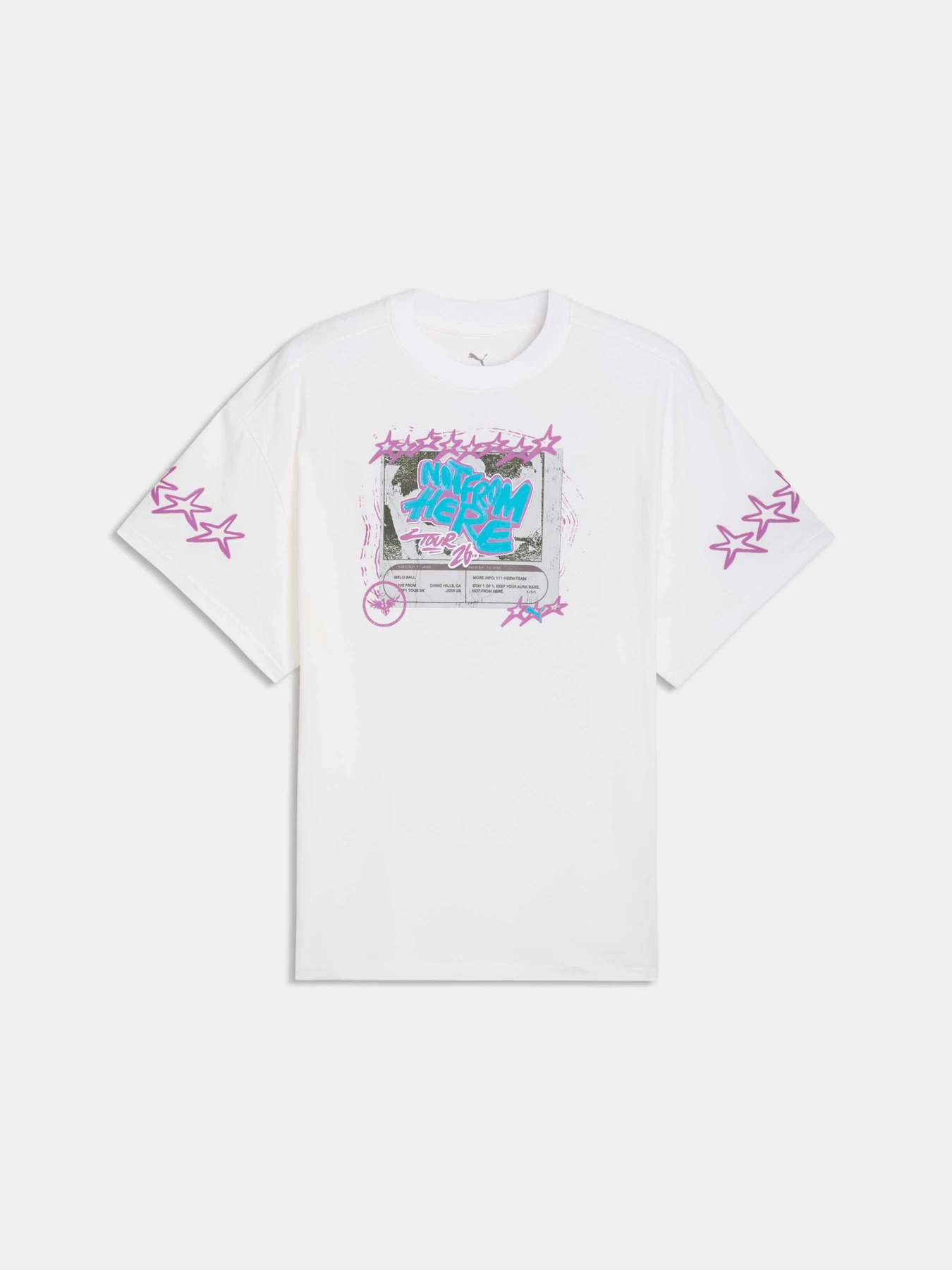 Футболки и поло PUMA Melo x Hive Tee Ii модель 634610 Фото