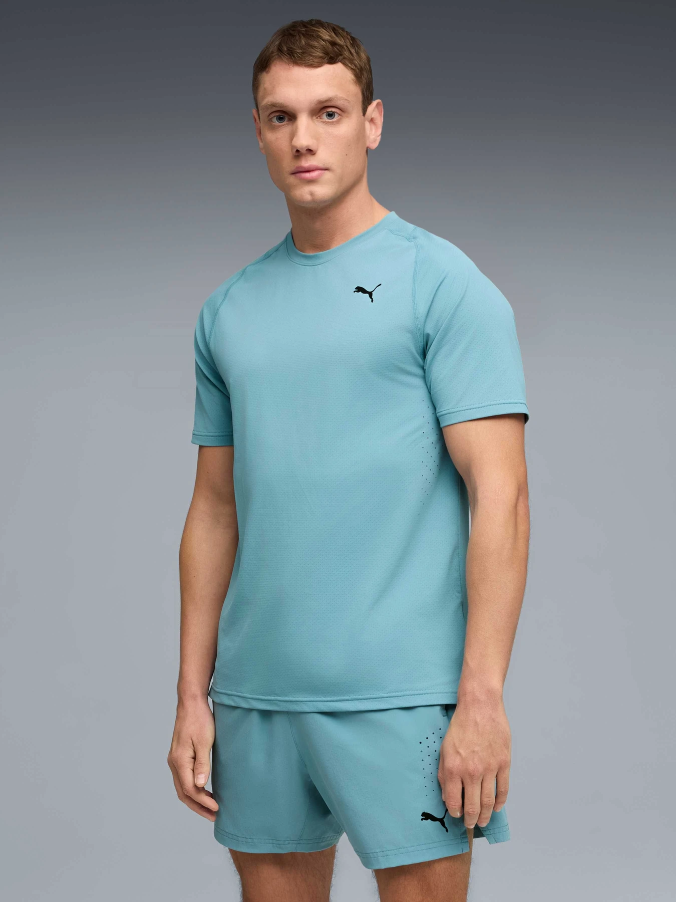 Футболки и поло PUMA M Pwrmode Tee модель 528540 Фото