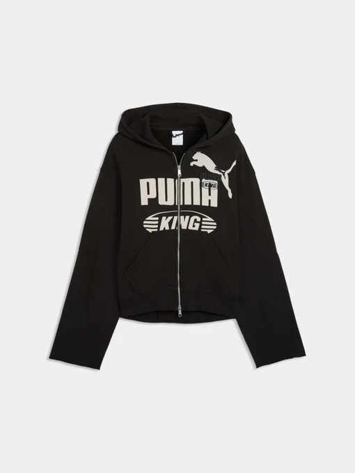 Худи и свитшоты PUMA King Full-zip Hoodie модель 634720 Фото