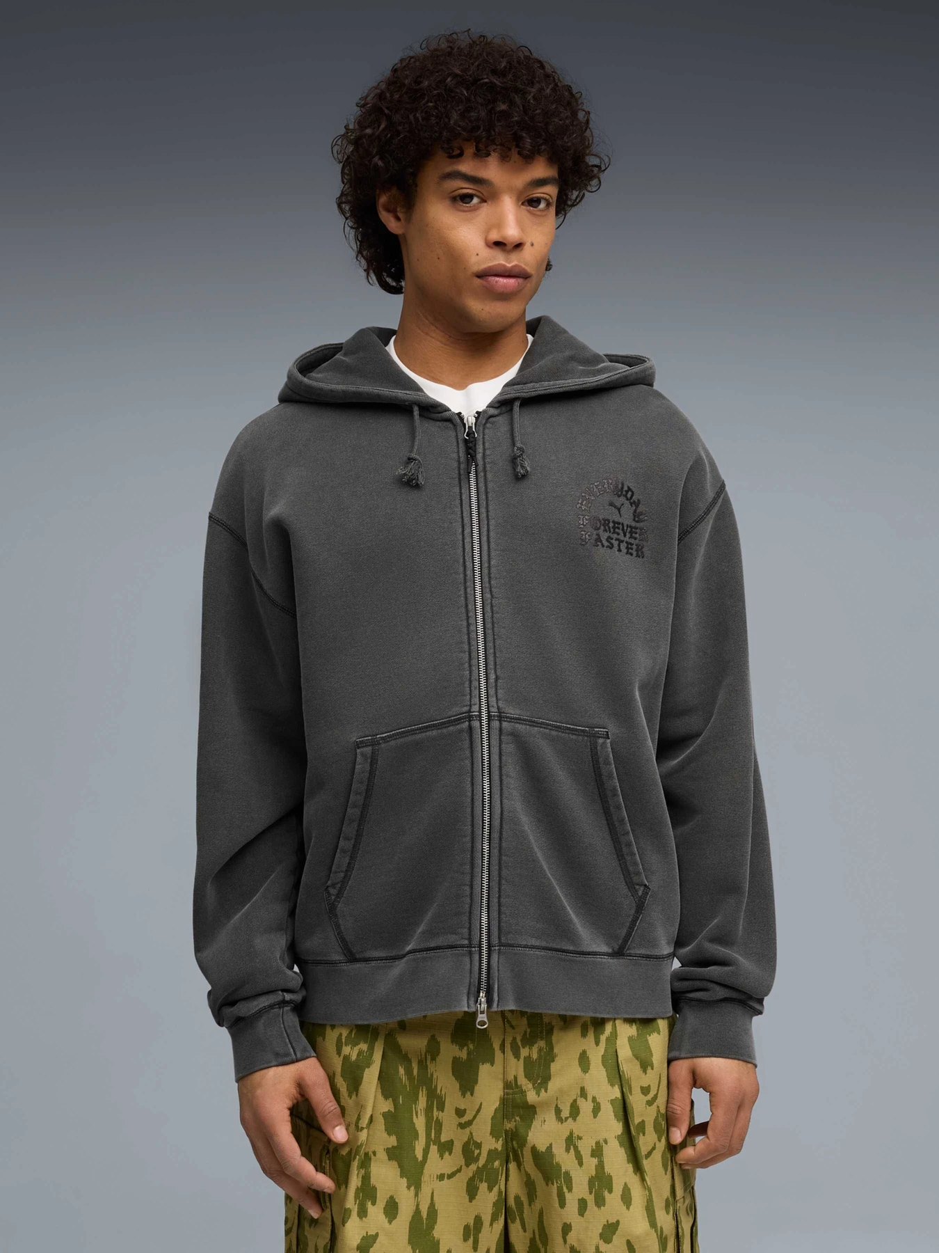 Худи и свитшоты PUMA .now Full-zip Hoodie модель 634744 Фото