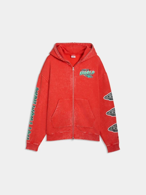 Худи и свитшоты PUMA Melo World Zip Up Hoodie модель 634603 Фото
