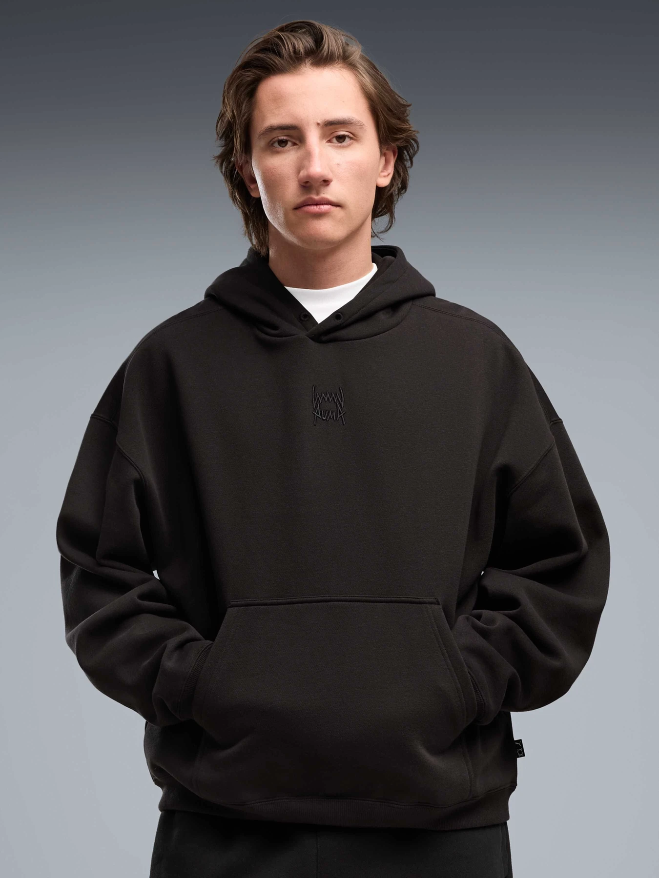Худи и свитшоты PUMA Fundamentals Hoodie Fl M модель 694546 Фото