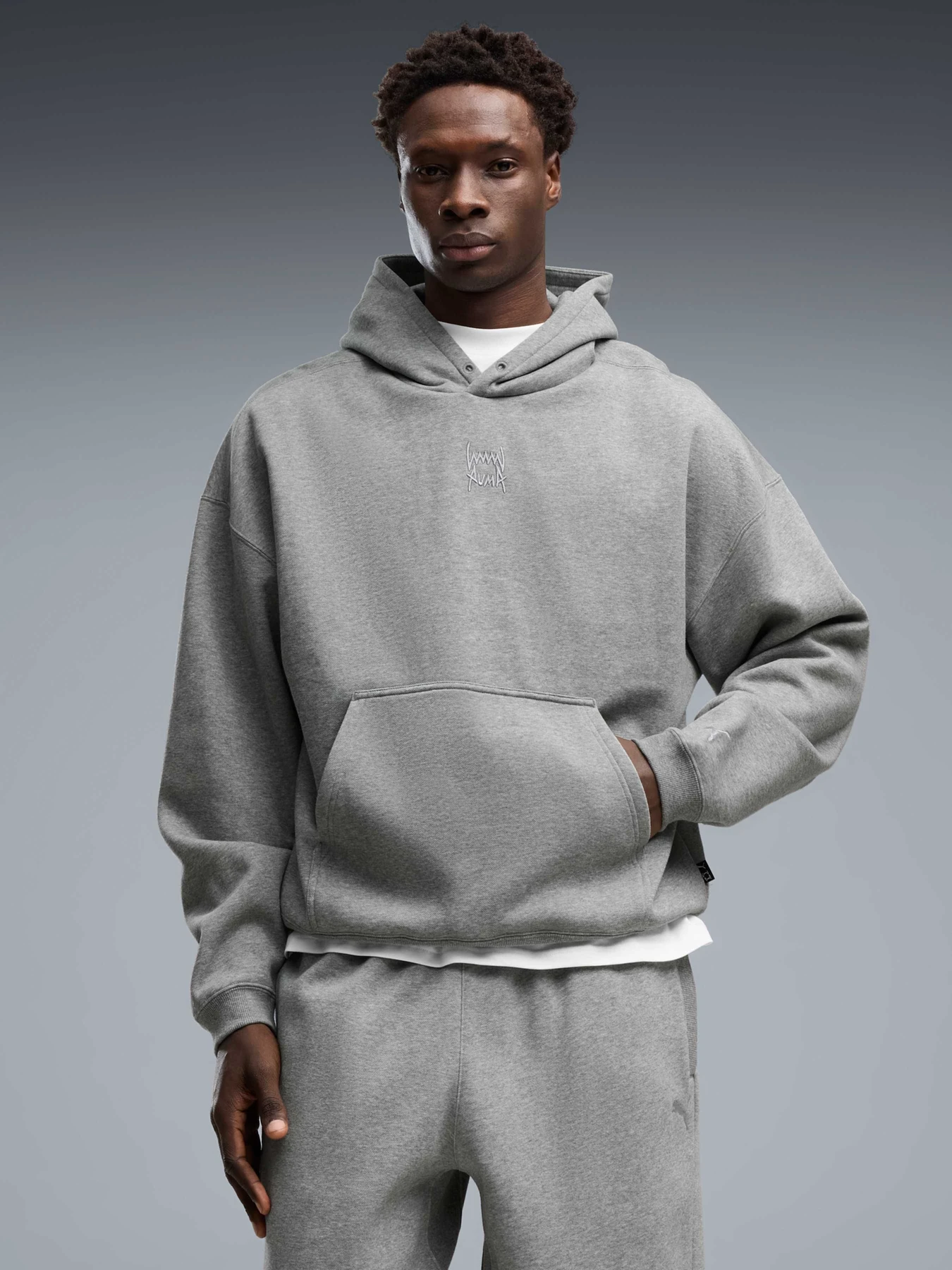 Худи и свитшоты PUMA Fundamentals Hoodie Fl M модель 694546 Фото