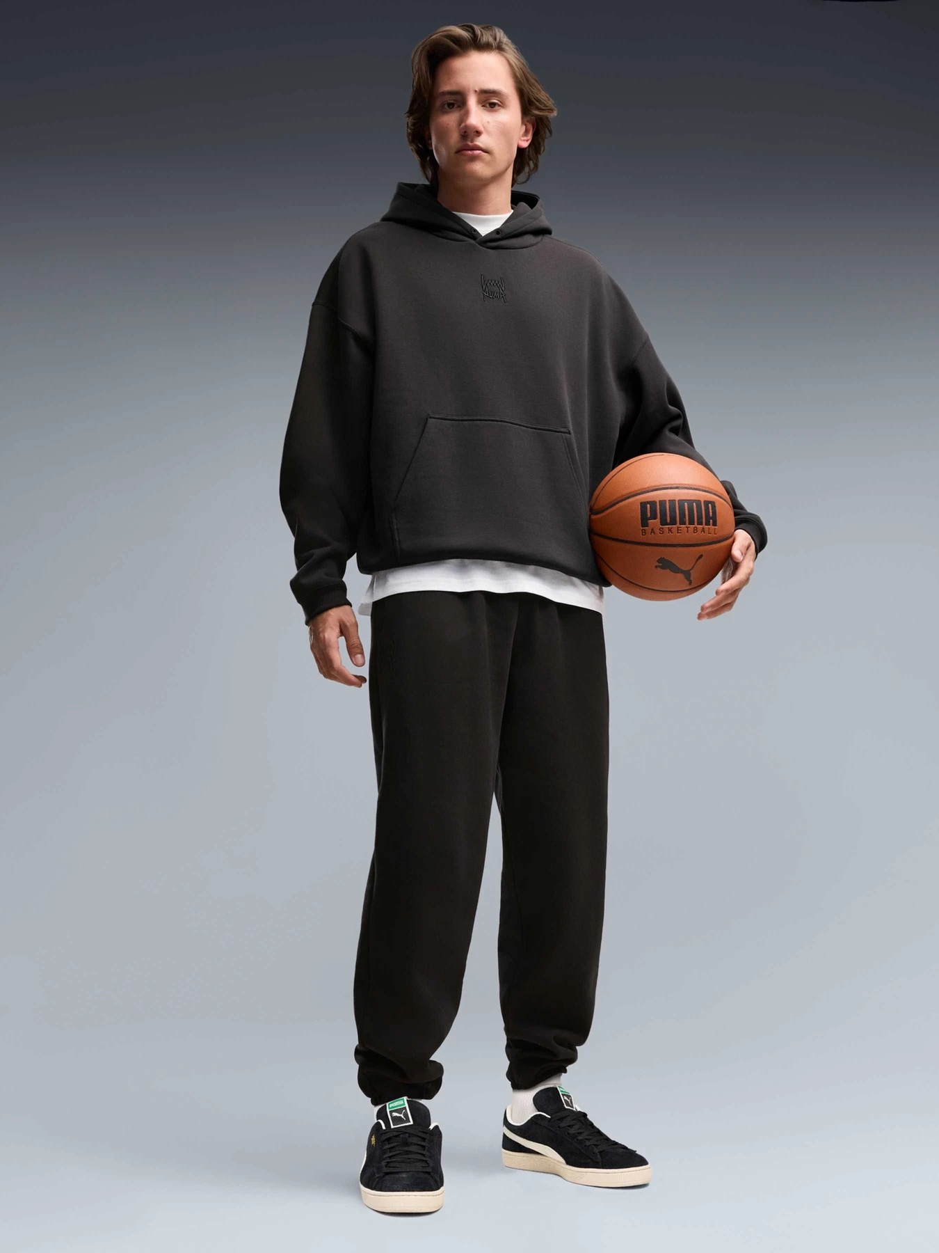 Брюки PUMA Fundamentals Sweatpant Fl модель 694547 Фото