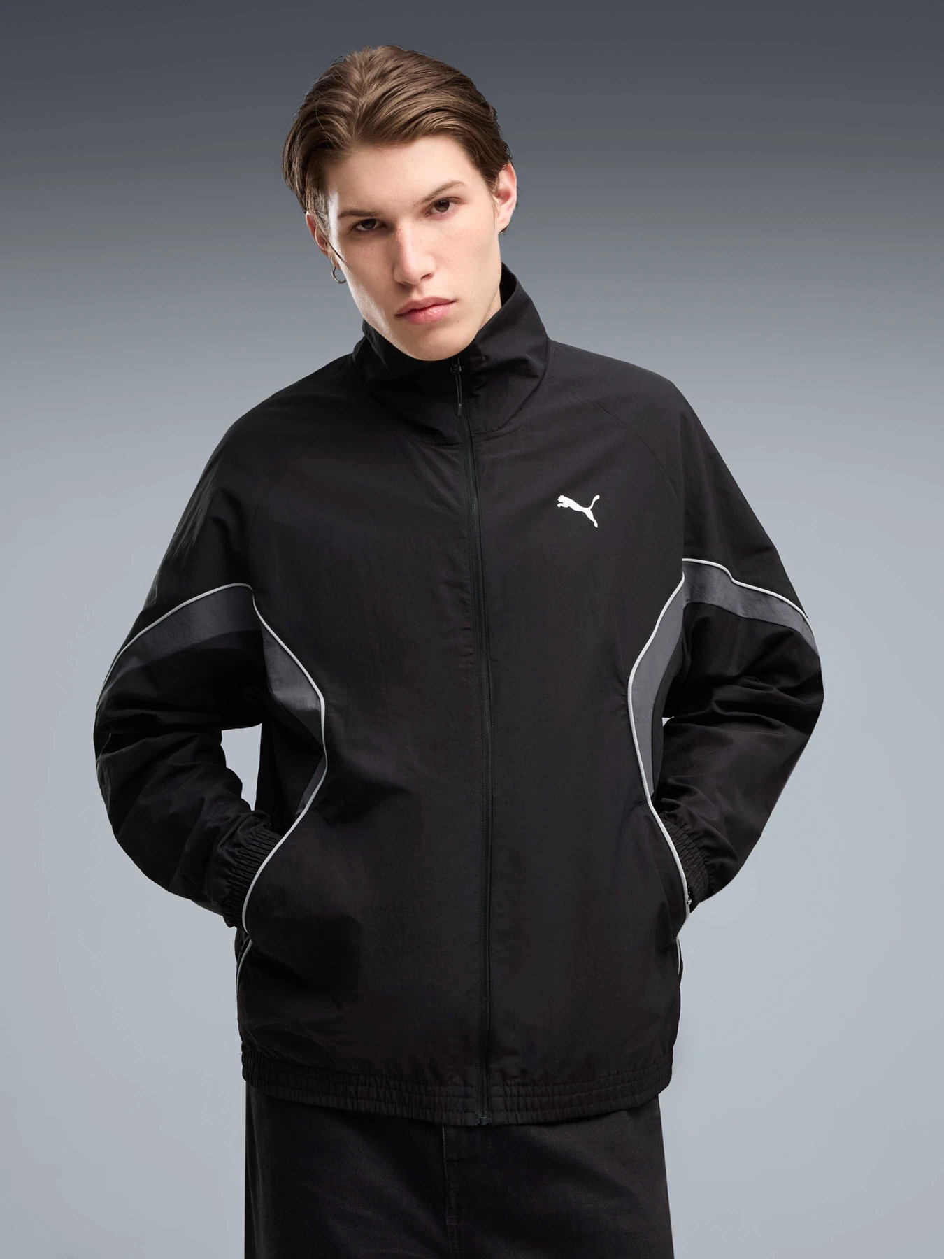 Худи и свитшоты PUMA Sport Woven Jacket модель 694333 Фото