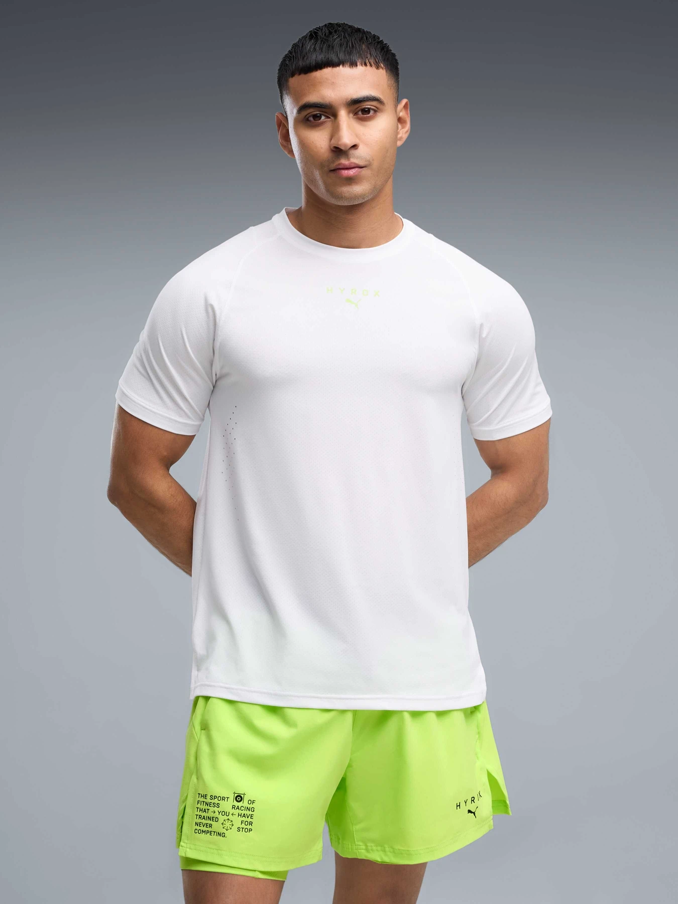 Футболки и поло PUMA M x Hyrox Pwrmode Tee модель 529237 Фото